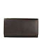 The Chesterfield Brand Large Leather Women's Wallet with RFID Brown