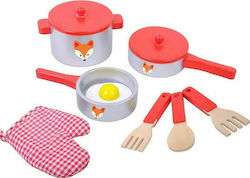 Jumini Cooking Toy / Kitchen Utensils Wooden Kitchen Set made of Wood