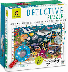 Παιδικό Puzzle Detective Ο Κόσμος της Θάλασσας για 5+ Ετών 108pcs Ludattica