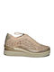 Stonefly Metal Fizz Women's Anatomic Sneakers Beige