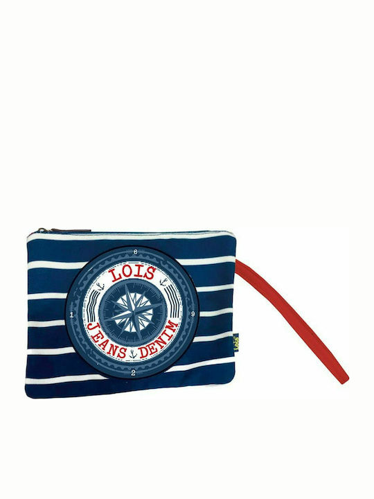 Lois Toiletry Bag in Navy Blue color 55cm