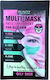 Beauty Formulas Peel Off Μάσκα Προσώπου για Θρέψη 3 τμχ x 5gr
