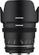 Samyang Full Frame Camera Lens 50mm T1.5 VDSLR MK2 Cine Fixed for Canon EF Mount Black