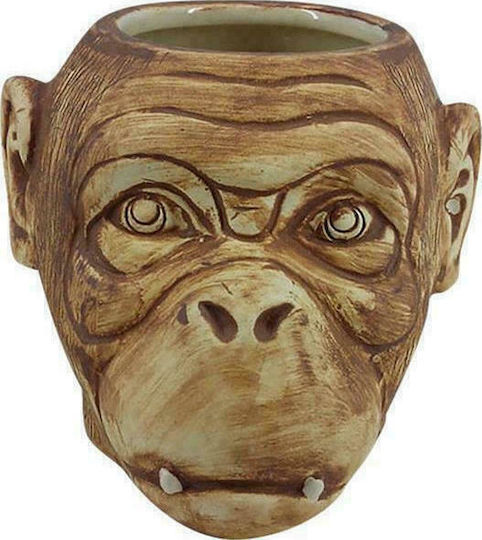 APS Monkey Glass Cocktail/Drinking made of Ceramic in Beige Color 550ml 28.00221