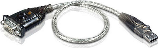 Aten Καλώδιο USB 2.0 σε RS232 9-pin male 0.35m