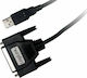 LogiLink Καλώδιο USB 2.0 σε RS232 25-pin female 1.5m