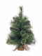 Christmas Green Tree with Flowerpot Base and Built in Branches H60cm