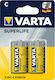 Varta Superlife Цинкови батерии Цинк C 1.5V 2бр