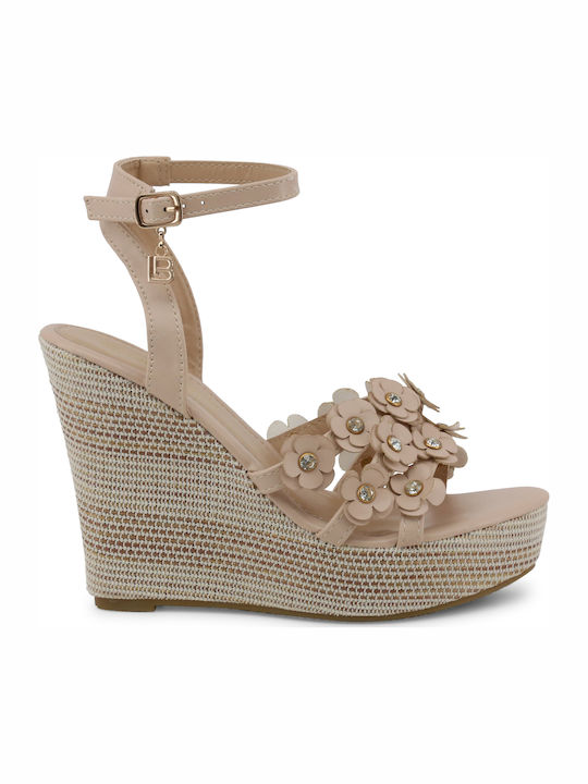 Laura Biagiotti Damenplattformen Beige