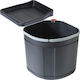 Franke Sorter Min Waste Bin Waste Plastic for Cabinet Gray 17.5lt 1pcs