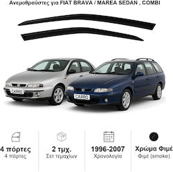 Heko Set Front Dark Fime Car Windbreakers For Fiat Brava 2 Pieces 15107 Heko Set Front Dark Fime Car Windbreakers For Fiat Brava 2 Pieces 15107