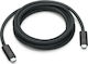 Apple Braided Thunderbolt 3 Cable 100W Μαύρο 2m (MWP32ZM/A)