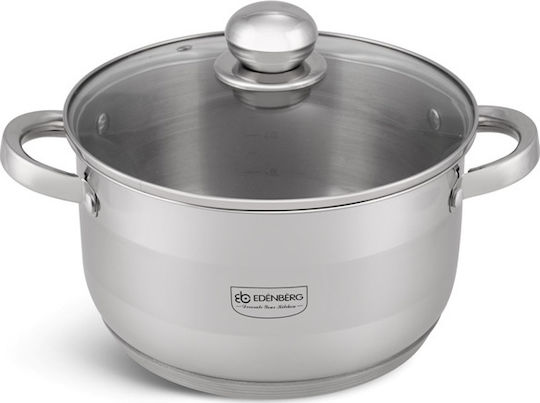 Edenberg Βαθιά Ανοξείδωτη Κατσαρόλα 7.7lt / 26cm