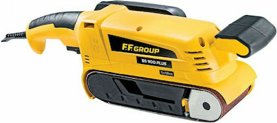 F.F. Group BS 900 Plus Electric Sander Belt 900W with Speed Control and with Suction System 45540