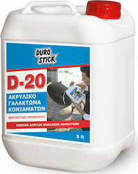 Durostick D-20 Îmbunătățitor de mortar Îmbunătățitor de mortar acrilic 5lt 5lt ΣΒΓΑ05
