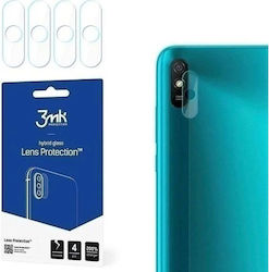 3MK Flexible Glass Lens Προστασία Κάμερας Tempered Glass Διάφανο για το Redmi 9A