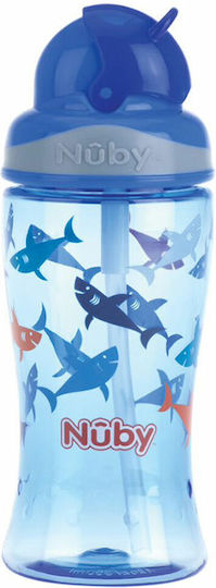 Nuby Baby Cup Tritan Flip It Cup made of Plastic Blue 360ml for 10m+m+