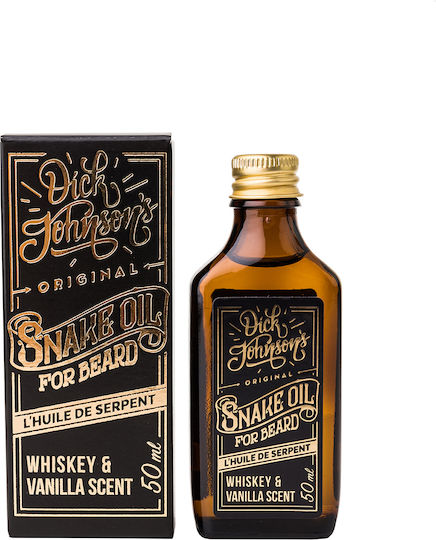 Dick Johnson Λάδι Περιποίησης για Γένια Snake 50ml