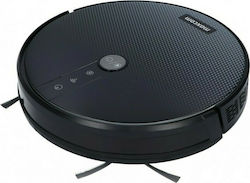 MaxCom MH11 Σκούπα Ρομπότ με Wi-Fi Black Pearl