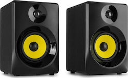 Vonyx SMN40B Studio Monitor Lautsprecher 4" 50W Paar Schwarze