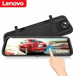 Lenovo V7 Pro Καθρέπτης με Κάμερα DVR Αυτοκινήτου 1080P με Οθόνη 9.66" με Κλιπ