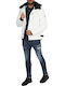 Wellensteyn Herren Winter Jacke Puffer Weiß