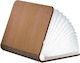 Gingko Smart Book Light Maple Dekorative Lampe Buchen Sie Braun