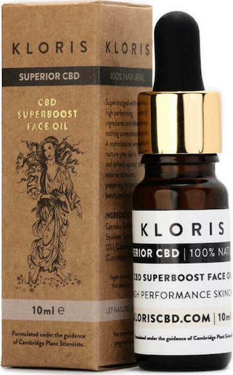 Kloris CBD Superboost Λάδι Προσώπου με Έλαιο Κάνναβης 10ml