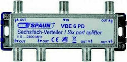 Spaun VBE6PD Satellitenzubehör Splitter