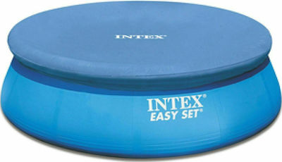 Intex Αντηλιακό Στρογγυλό Προστατευτικό Κάλυμμα Πισίνας Easy Set Διαμέτρου 244εκ.