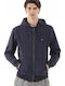 Magnetic North Men's Sweatshirt Jacket with Hood and Pockets Navy