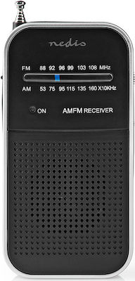 Nedis RDFM1110 Mini Radio Battery Silver