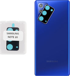 Volte-Tel Kameraschutz Metallrahmen Silver für das Galaxy Note 20