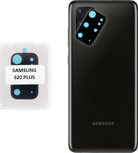 Volte-Tel Προστασία Κάμερας Tempered Glass Μαύρο για το Galaxy S20+