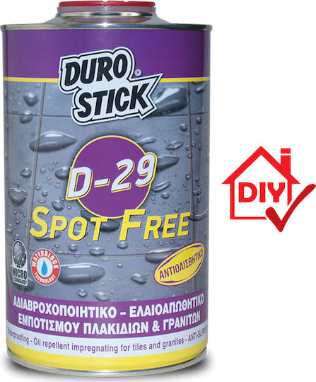 Durostick D-29 Spot Free Water Repellent Water Repellent, Oil Repellent for Tiles & Granite ΝΤ2904 4lt