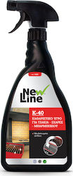 New Line K-40 Καθαριστικό Spray για Πυρότουβλα Τζακιού 800ml