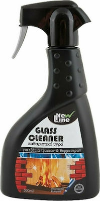 New Line Glass Cleaner Καθαριστικό Spray για Τζάμια Τζακιού 500ml