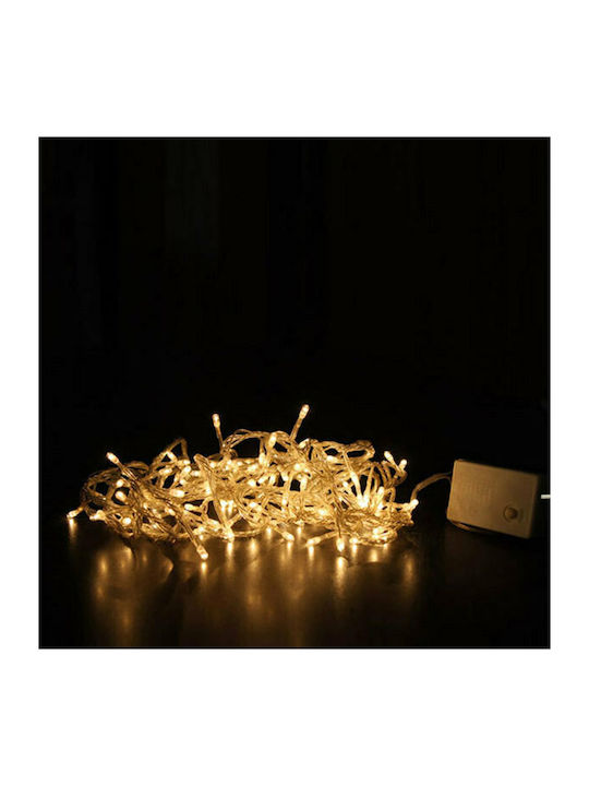 Programmable Christmas Incandescence Light Warm White 6.5m Adeleq