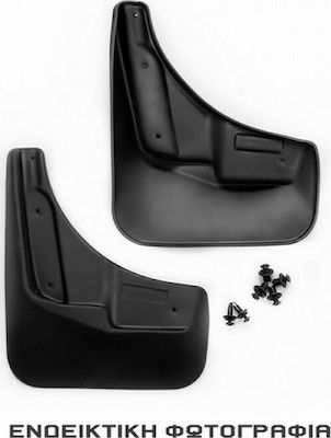 Novline Car Mudguards Nissan Juke 2011+ Σετ Λασπωτήρες Εμπρός ΛΑΣΠ.NLF.36.35.F13/NV