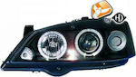 Diederichs Front Lights Angel Eyes for Opel Astra Black 2pcs