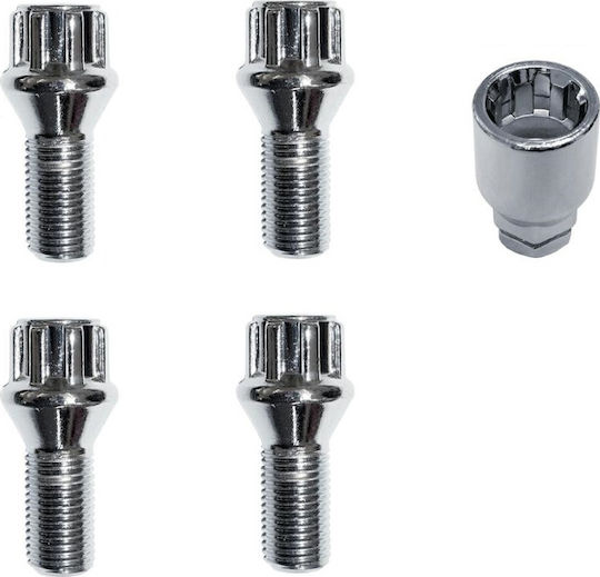 Simoni Racing Security Bolts 12x1,25 28mm (19) 4τμχ 4pcs