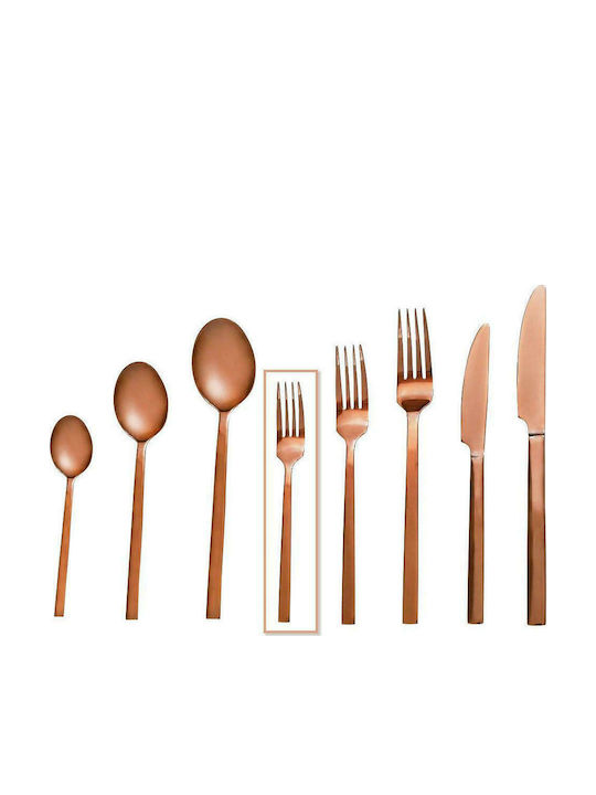 Espiel Inox Fruit/Dessert Fork Rose Gold Divine 15.6cm