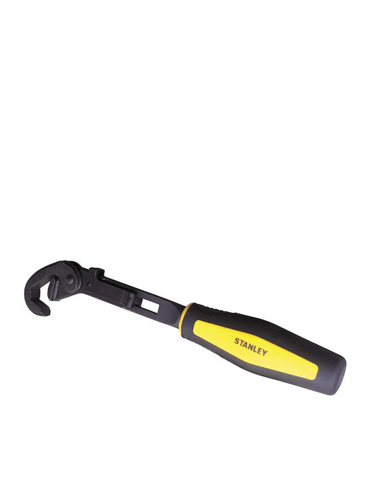 Stanley Γαλλικό Κλειδί Μήκους 200mm με Άνοιγμα Σιαγόνων έως 14mm και Αντιολισθητική Λαβή