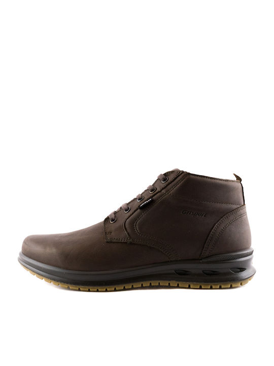 Grisport Leather Brown Men's Boots Anatomical