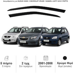 Heko Σετ Ανεμοθραύστες Μπροστινοί Σκούρο Φιμέ για Suzuki Ignis 2τμχ 28627 Heko Σετ Ανεμοθραύστες Μπροστινοί Σκούρο Φιμέ για Suzuki Ignis 2τμχ 28627