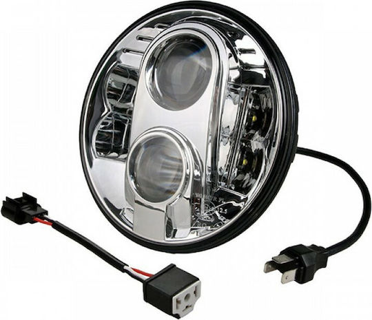 M-Tech Lumini frontale Lumini LED pentru Toyota Magazin online 7 inch Cree Chrome 1buc