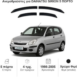Heko Set Auto Windschutzscheiben Vorder- und Rückseite Dunkles Fime für Daihatsu Sirion 4 Stück 13210 Heko Set Auto Windschutzscheiben Vorder- und Rückseite Dunkles Fime für Daihatsu Sirion 4 Stück 13210