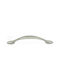 Import Hellas Metallic Furniture Handle 8845 Ματ Νίκελ Ø96mm (Hole Centers 96mm)