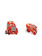 Conset C849 P14 Kinder Knopf Möbelgriff aus Kunststoff in Rot Farbe 33mm C849-P14P14 1Stück
