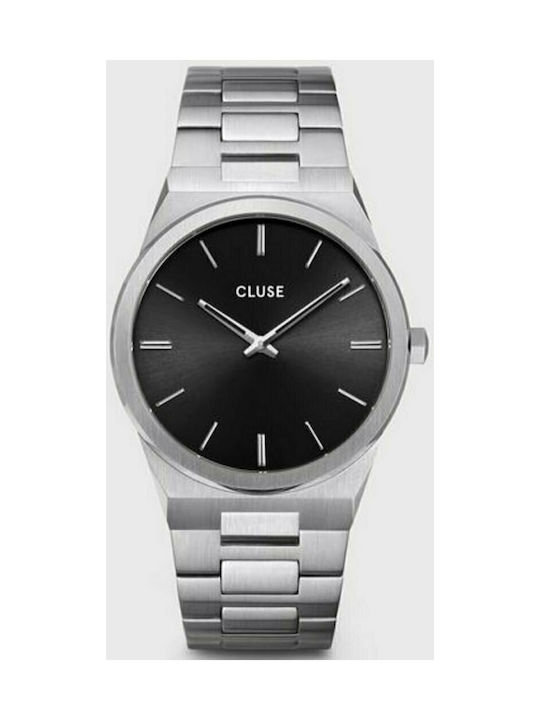 Cluse Vigoureux Uhr mit Silber Metallarmband